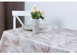 Oilcloth 140cm LARIO Fractal brown BW22